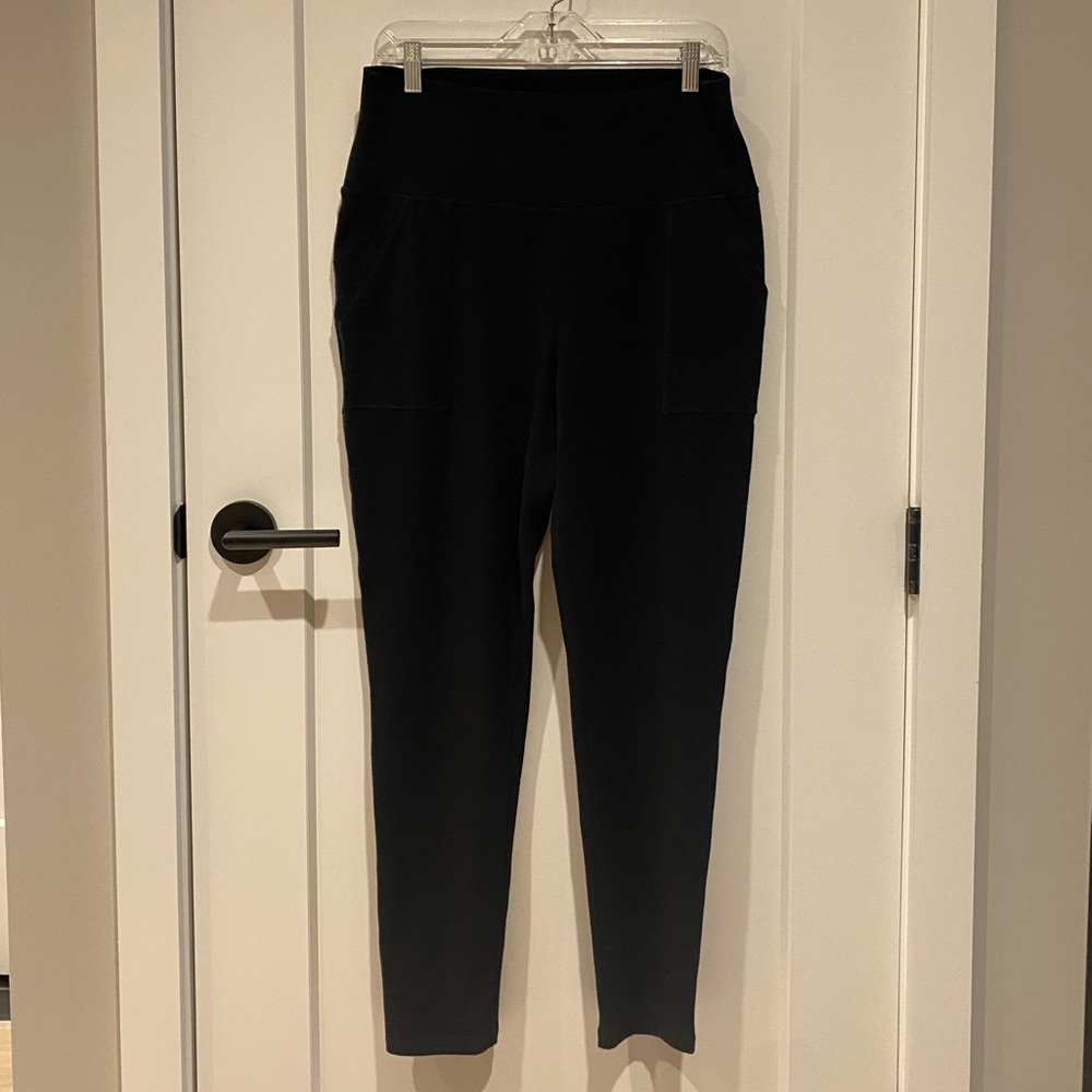 Aerie Black Leggings with Visible Pockets